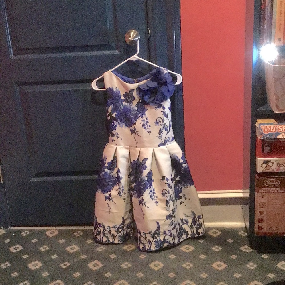 COPY - Zoe Ltd white formal floral dress